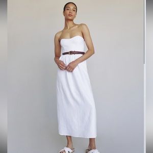 Reformation Fettuccine Linen Dress - 4